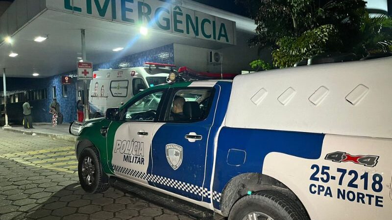 Homem é baleado nas costas em Manaus