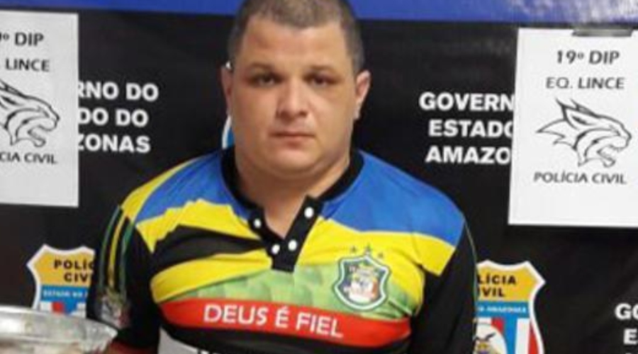 ‘Celso Amarelo’, líder do CV em Manaus, é preso pela PF no Rio de Janeiro