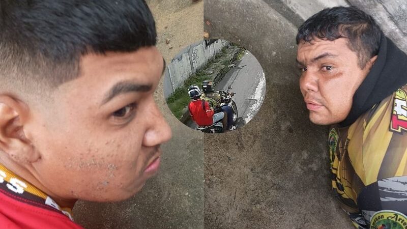 Dupla é presa após cometer ‘arrastões’ na zona Sul de Manaus