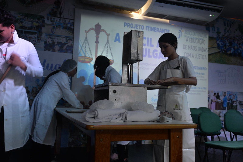 Estudantes realizarão encenação teatral com o tema trabalho seguro e saudável, em Manaus