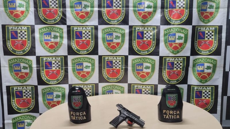 Homem é preso com arma de fogo na Zona Centro-Sul de Manaus