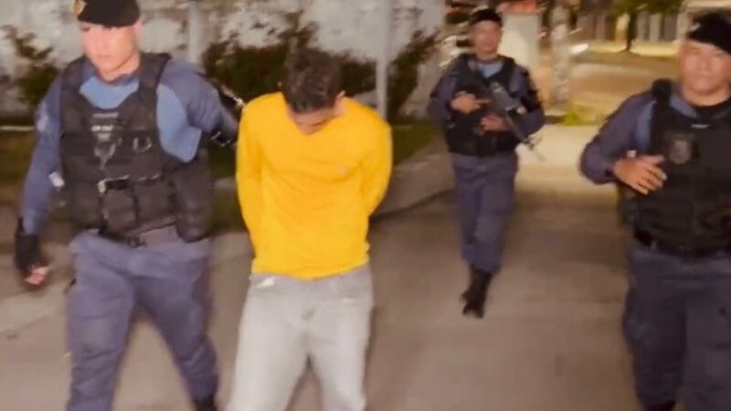 Homem é preso com arma e munições em Manaus