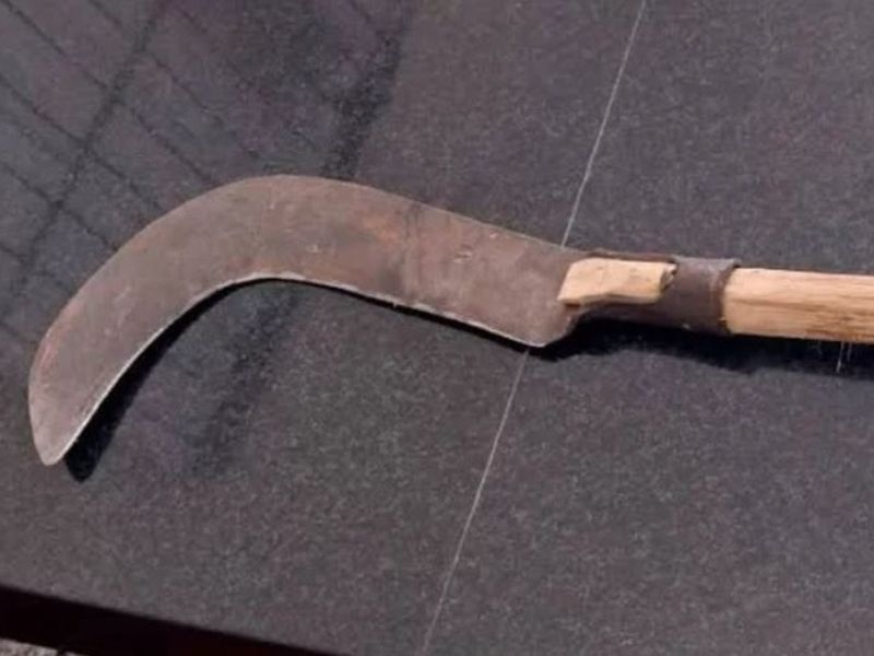 ‘Maníaco da foice’ tenta decapitar alunos e funcionários de escola