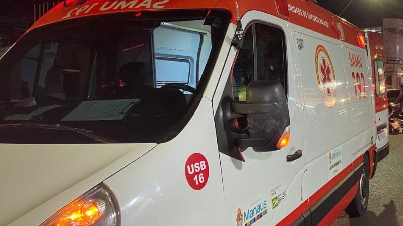 Motociclista morre em acidente de trânsito no bairro Flores, em Manaus