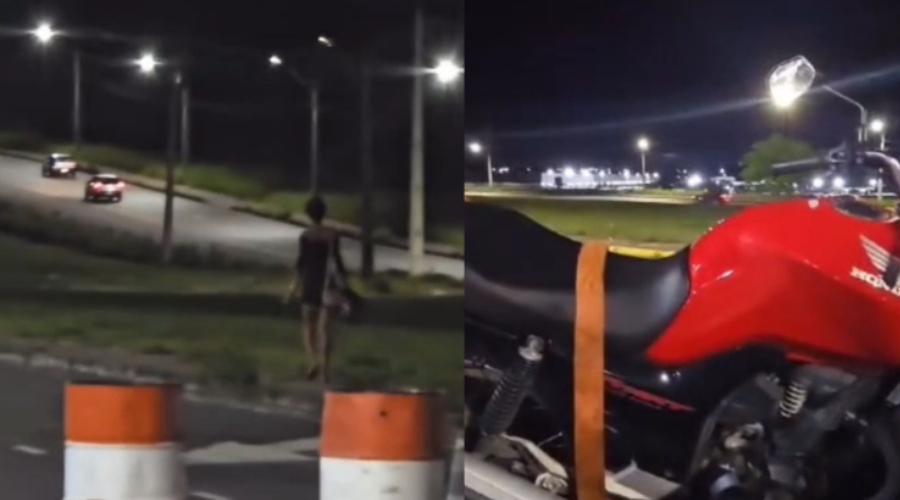 Travesti leva moto de cliente após não receber pagamento de programa em Manaus