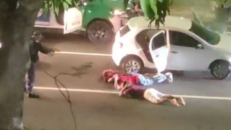 Trio que praticava arrastão em Manaus acaba preso