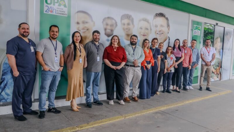 Urgência e emergência: Equipe técnica da SES-AM acompanha fluxo de atendimento no fim de semana