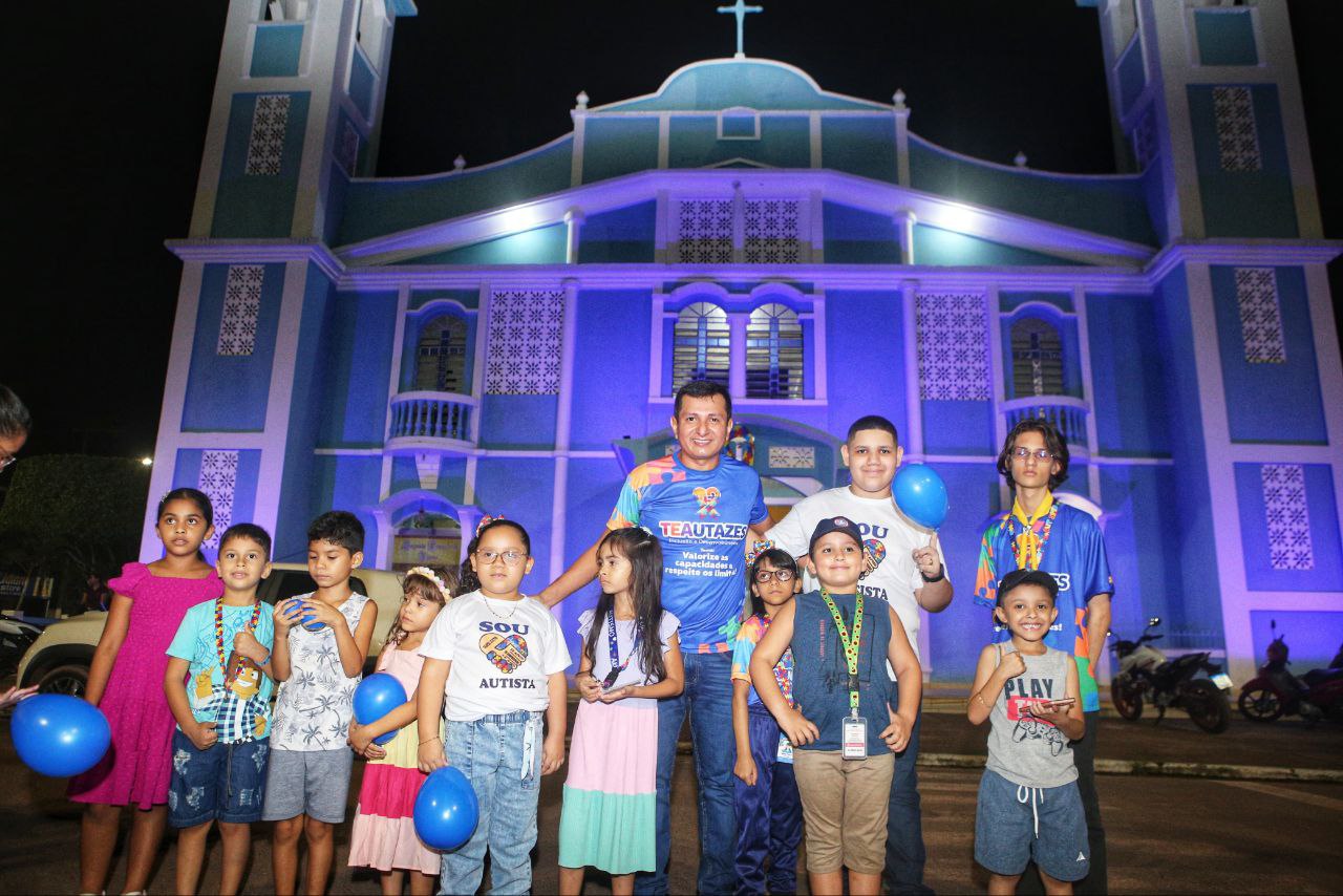 Josivan Pinheiro participa da caminhada em alusão ao dia mundial do Autismo