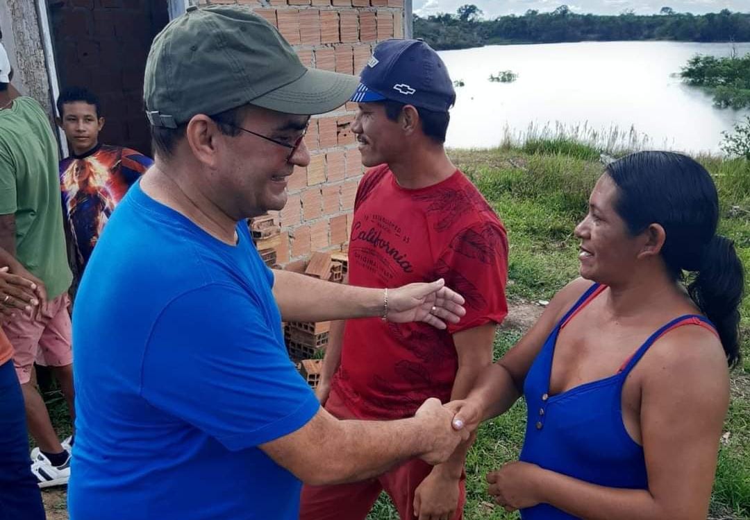 Vereador Marcley Araujo prestigiou a final do campeonato da Aldeia São Pedro