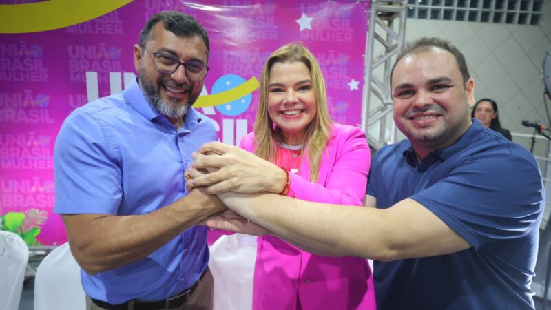 Wilson Lima empossa Kuka Chaves como presidente do União Brasil Mulher Amazonas