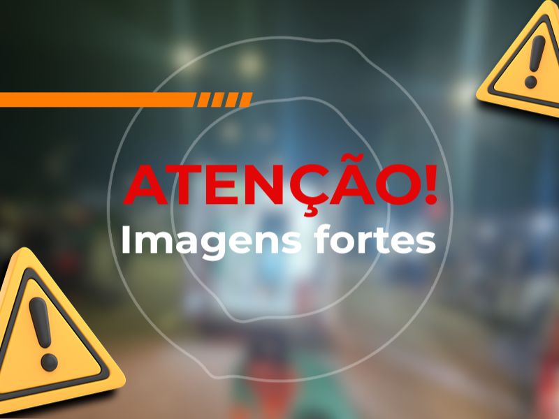 Acidente em avenida de Manaus deixa duas pessoas gravemente feridas