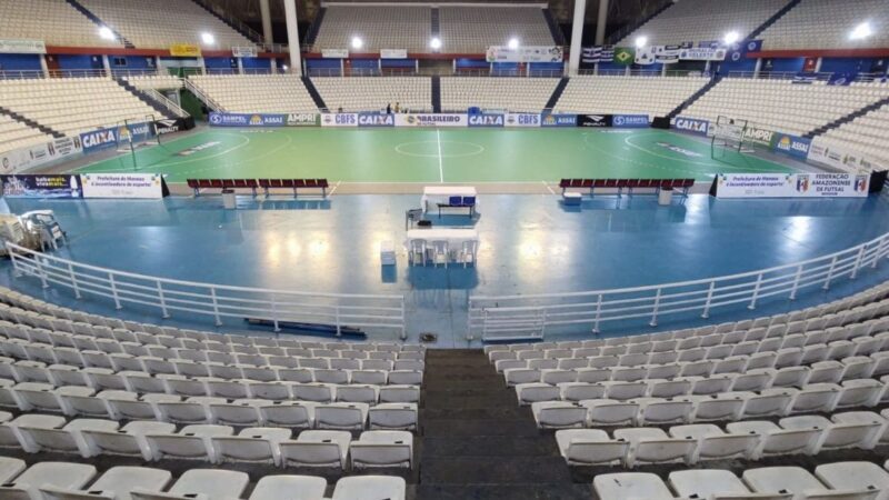 Arena Amadeu Teixeira recebe Campeonato Brasileiro de Futsal
