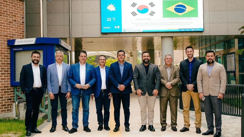 Deputado Dr. George Lins representa o Amazonas em missão de intercâmbio parlamentar na Coreia do Sul