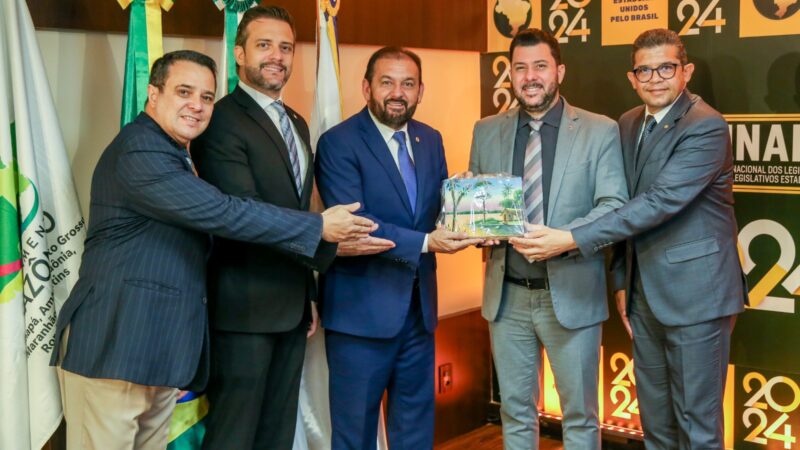 Deputado João Luiz participa de reunião para tratar sobre o 1º Fórum do Parlamento Amazônico