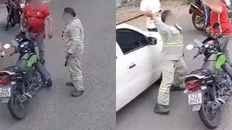 Motoristas causam tumulto durante briga de trânsito em Manaus