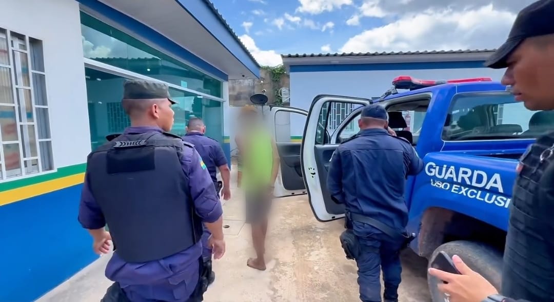 Guarda Municipal de Nova Olinda prende ladrão de peças de mármore de cemitério