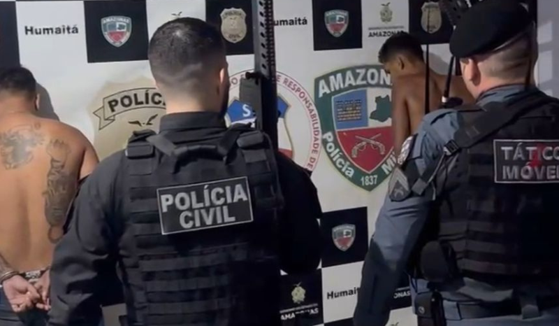 Dupla é presa suspeita de matar homem após ele se passar traficante no AM