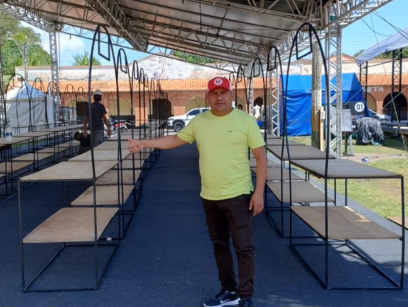 Festival de Parintins 2024: Fepiam inicia montagem da Feira de Artesanato Indígena – FEPIAM