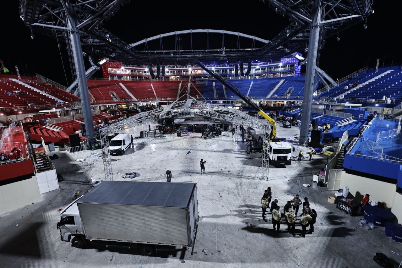 Festival de Parintins 2024: Governo do Amazonas desmonta palco da Festa dos Visitantes e entrega Bumbódromo pronto para o festival
