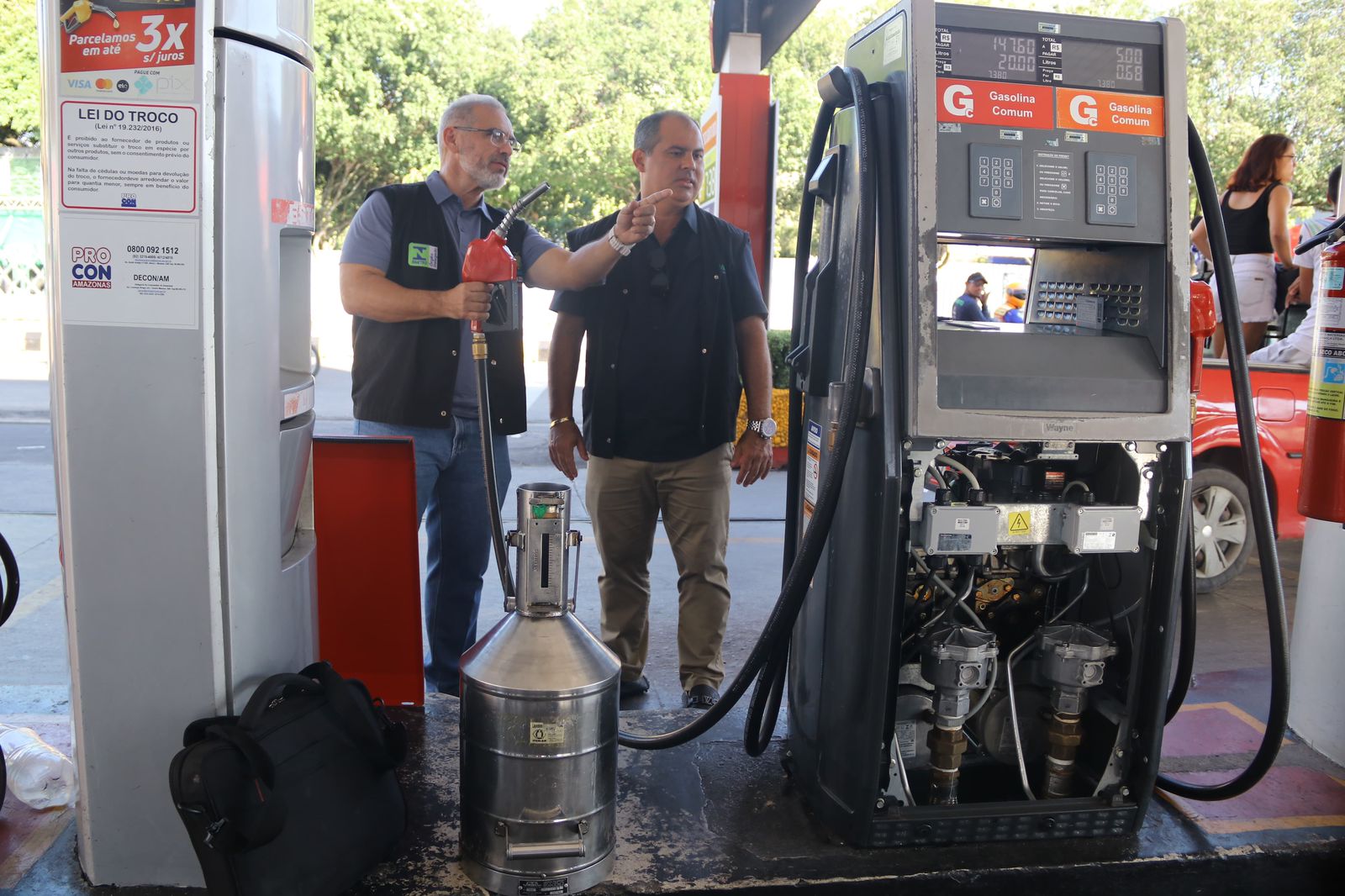 Ipem-AM e Inmetro percorrem 220 estabelecimentos comerciais da ilha