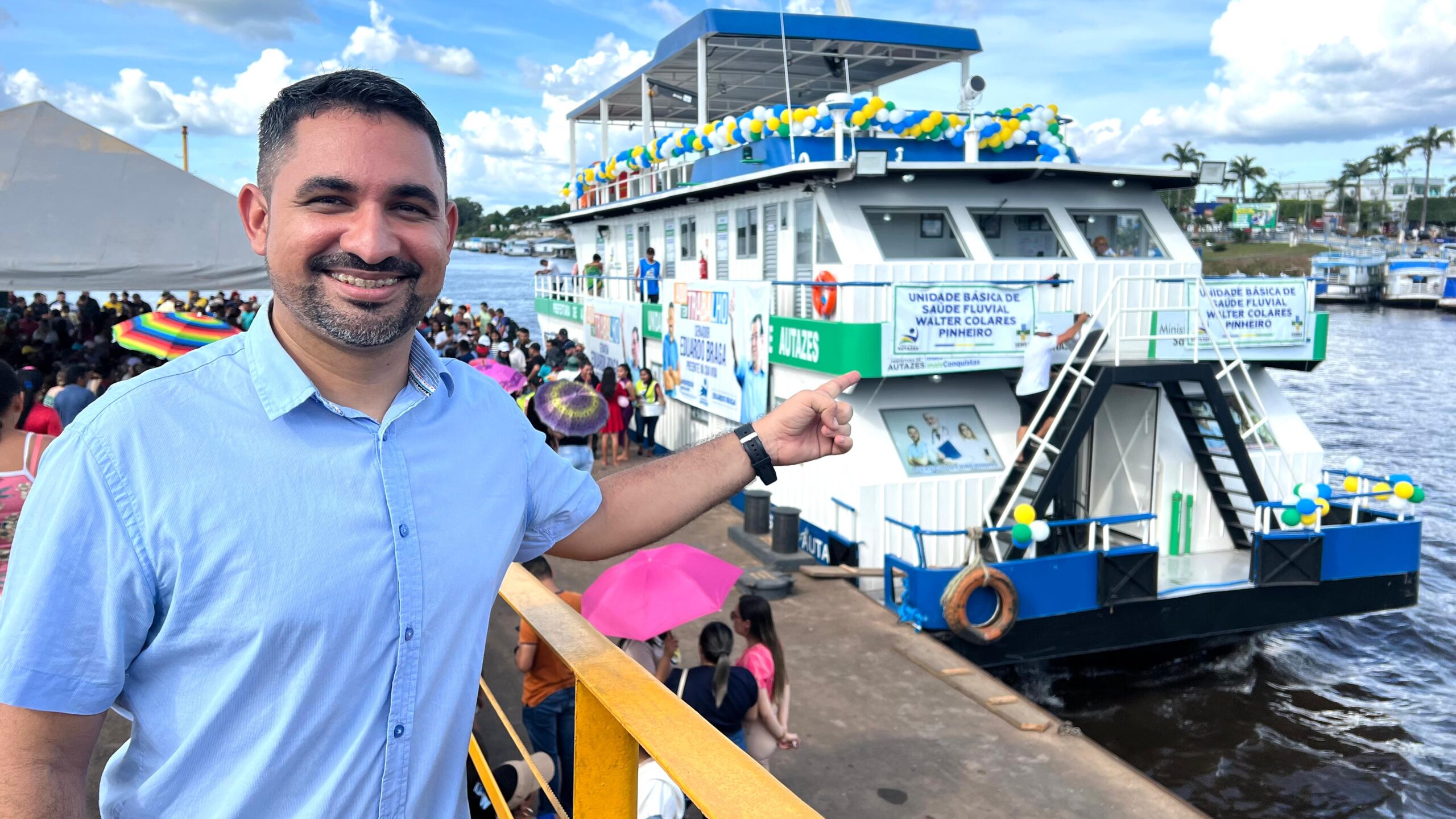 Indicação do Vereador Fernando Oliveira, UBS Fluvial é entregue em Autazes