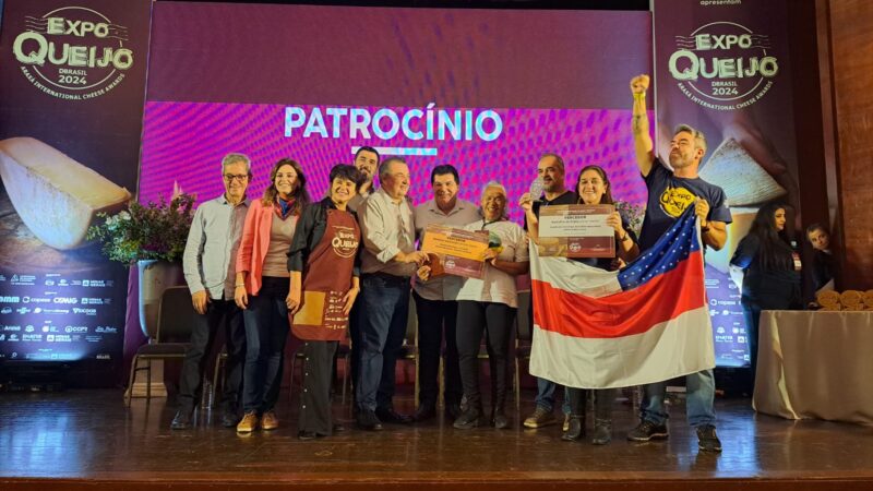 Amazonas conquista três medalhas no concurso da ExpoQueijo 2024 em Minas Gerais