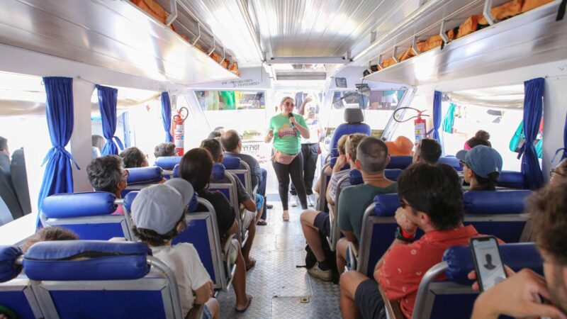 Amazonastur reforça turismo seguro com ação na área da Balsa Amarela