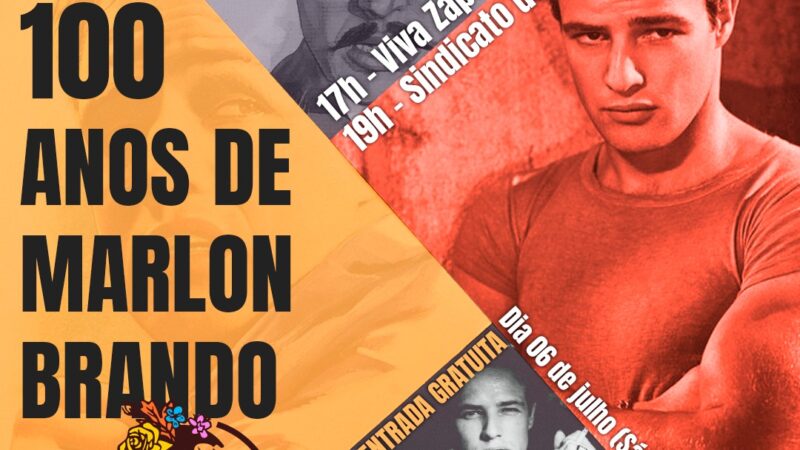 Cine Carmen Miranda exibe curtas com ator Adanilo, longas franceses e homenageia centenário de Marlon Brando