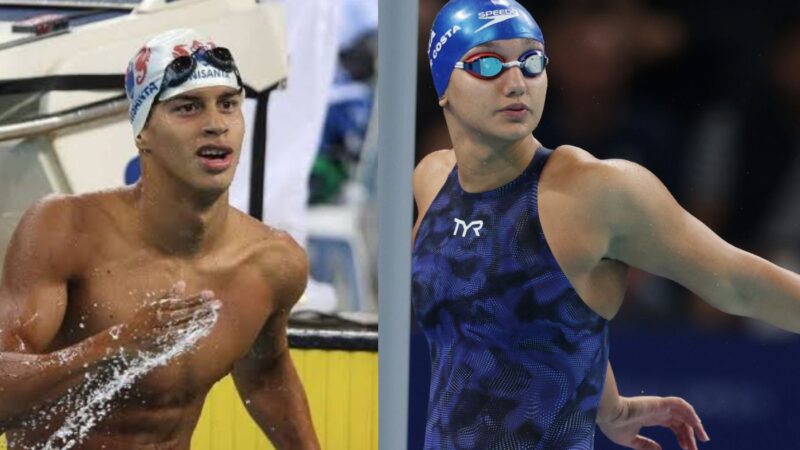 Olimpíadas de Paris: Mafê Costa e Guilherme Costa vão à final dos 400m livre de natação