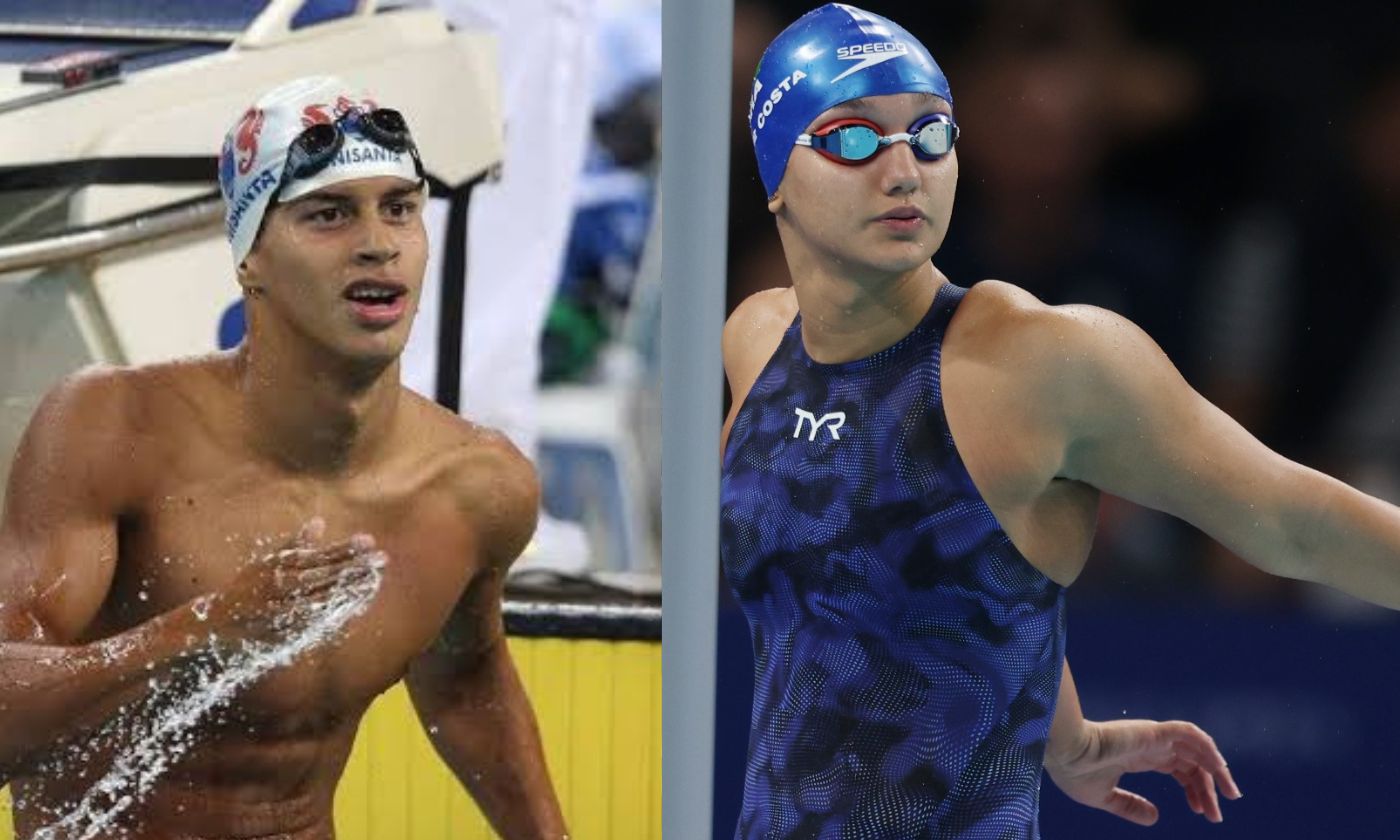 Olimpíadas de Paris: Mafê Costa e Guilherme Costa vão à final dos 400m livre de natação