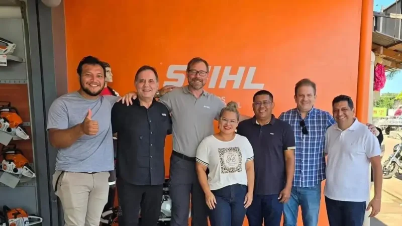 Grupo Clara Eletro recebe os principais diretores da STIHL em Autazes