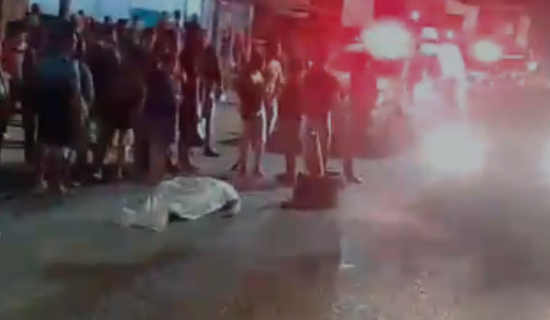 Homem morre atropelado após sair do trabalho em Manaus
