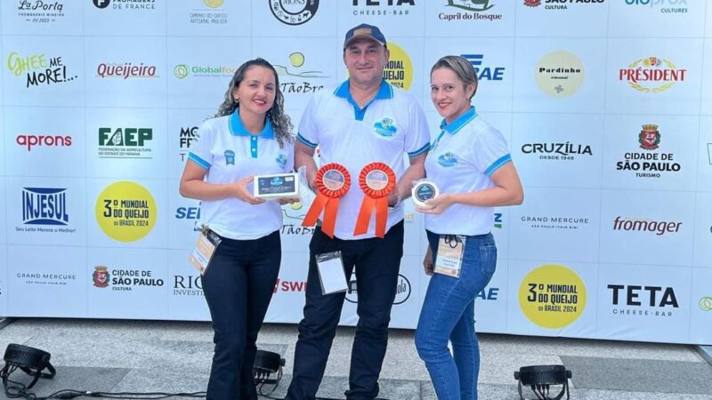 Queijaria D’Lourdes de Novo Céu leva três ouro e uma prata do prêmio Queijo Brasil