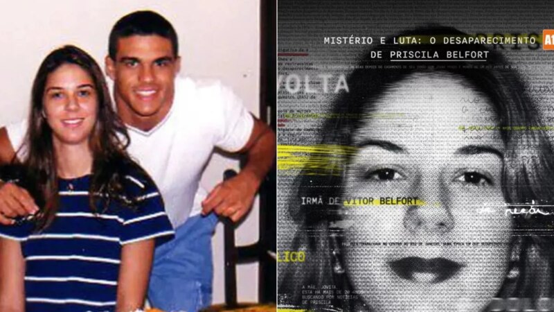 Série documental relata desaparecimento de irmã de Victor Belfort