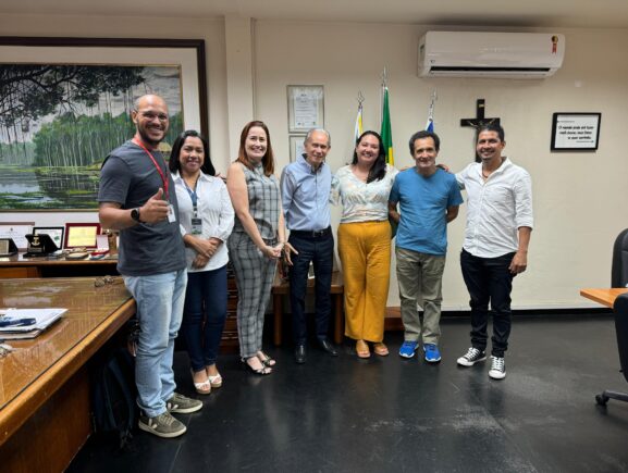 BIOECONOMIA: Ciama recebe representantes de empresa local e da GIZ