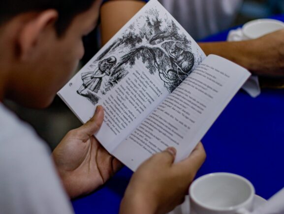 ‘Café Literário’: Sejusc promove evento que aproxima socioeducandos das artes, no Raimundo Parente – SEJUSC