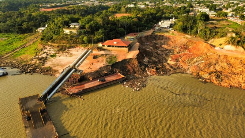 Dono do porto em Terra Preta será ouvido pela polícia após desmoronamento em Manacapuru