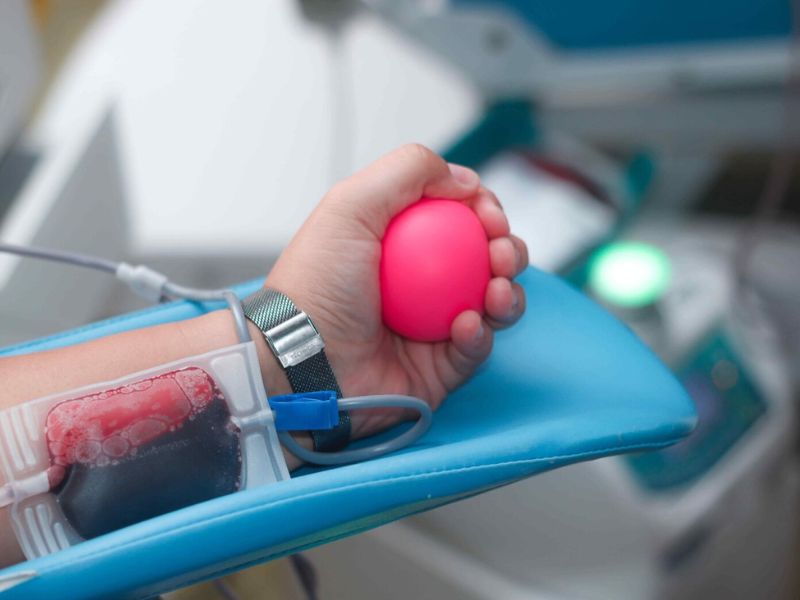 Estoques de sangue caem na semana de Natal