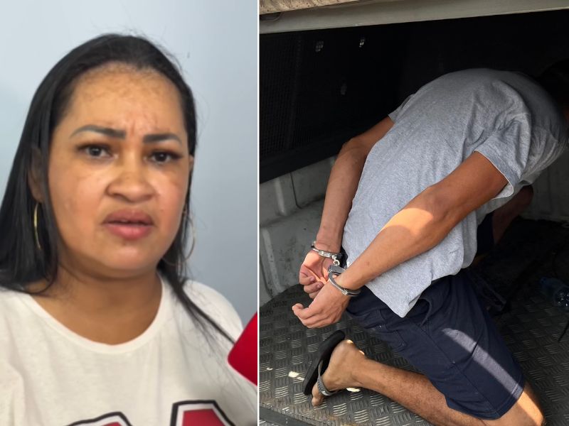 Mãe de suspeito elogia filho por mostrar onde enterrou corpo em Manaus; vídeo
