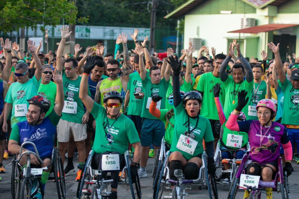 No dia do sauim-de-coleira, UEA realiza corrida para a conscientização da preservação da espécie