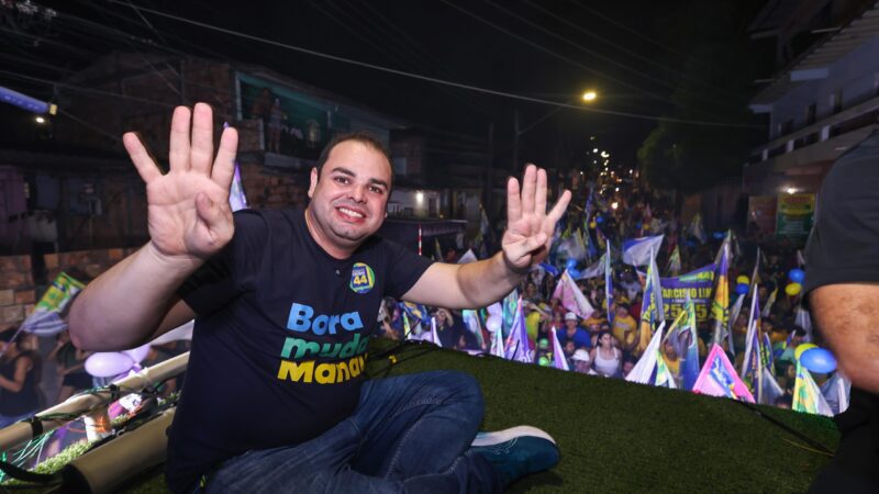 Roberto Cidade reúne multidão em eventos de campanha no Japiim e Mutirão nesta terça (1º)