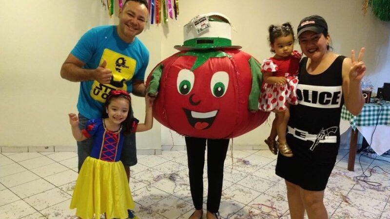 Uma celebração com toque artístico, alegria e muita criatividade