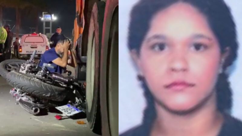 Veja desespero de pai ao encontrar jovem morta após acidente no Distrito Industrial