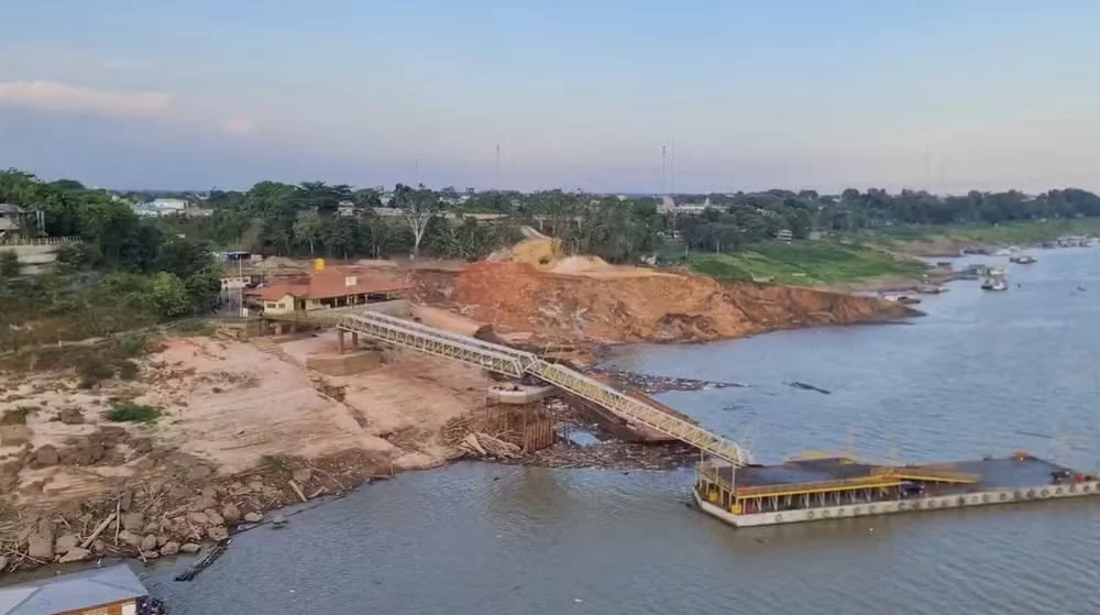 Veja imagens do antes e de como ficou o porto após a tragédia em Manacapuru