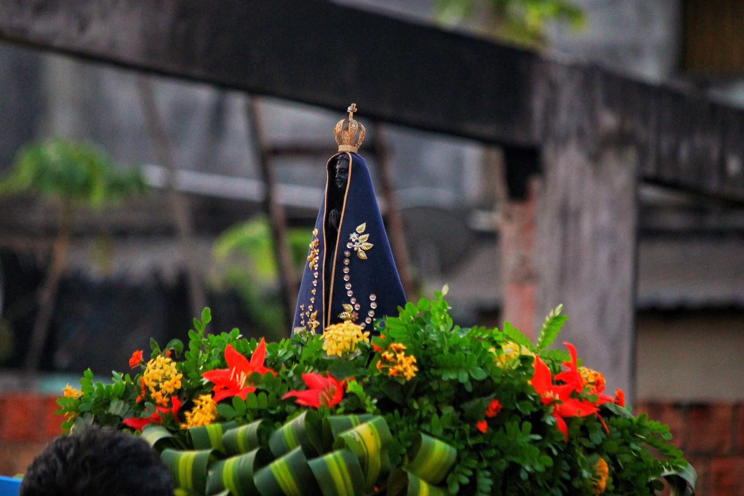 autazes enceramento romaria em honra a nossa senhora aparecida reune fieis