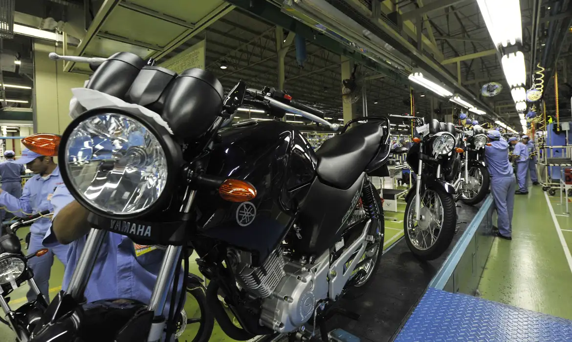 Produção de motocicletas no Polo Industrial Manaus cresce 12%