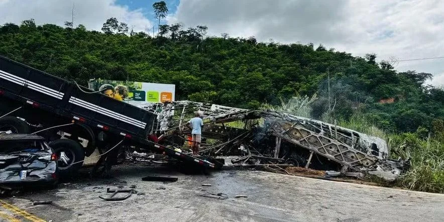 Motorista de carreta que provocou acidente com 39 mortes em MG usou drogas antes de dirigir