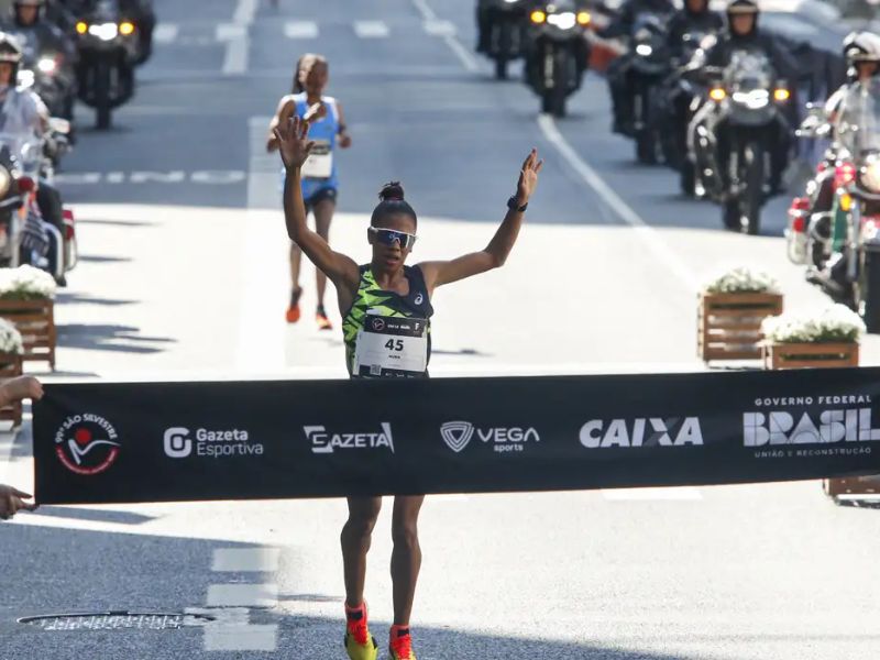 Brasil volta ao pódio feminino da São Silvestre
