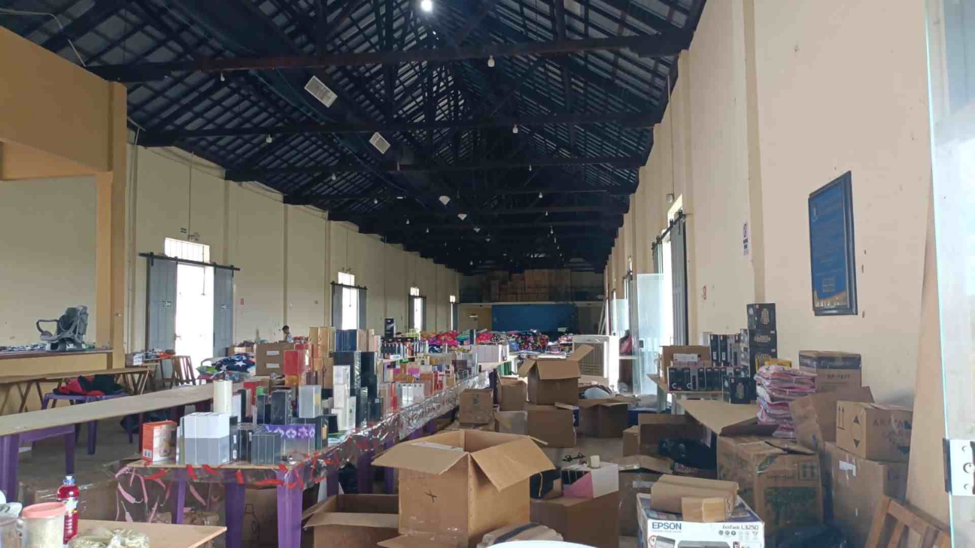 Com mercadorias doadas pela Receita Federal, Instituto Isaac realiza bazar no Armazém Cultural