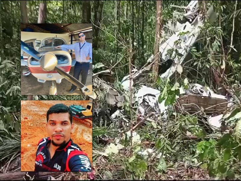 “Esperava encontrá-lo com vida”, lamenta pai de piloto do avião que caiu em Manicoré